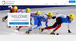 Desktop Screenshot of fantasyolympian.com